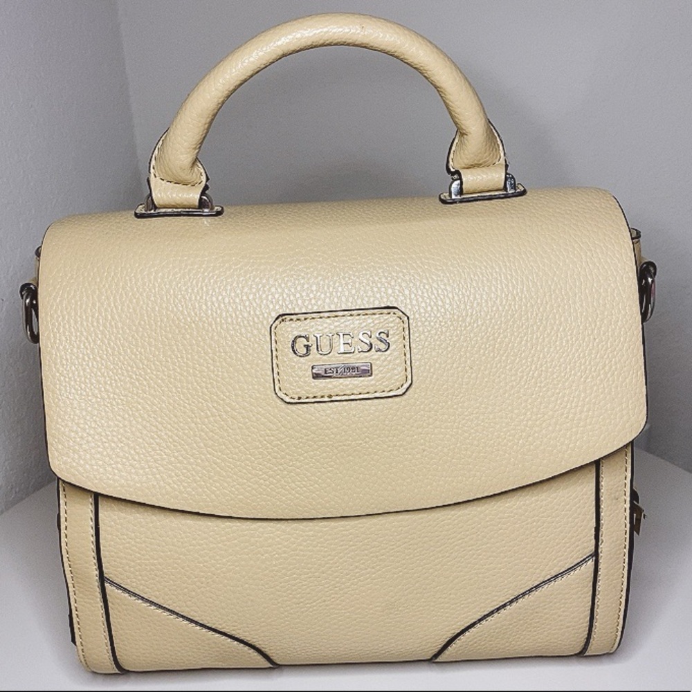 Guess beige shoulder bag
